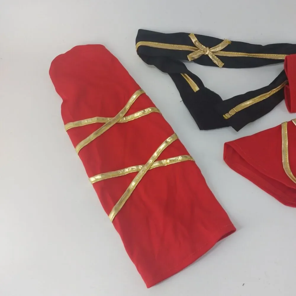 Wonderland Costumes Girls Halloween Red Ninja Cutie Sz 10-12